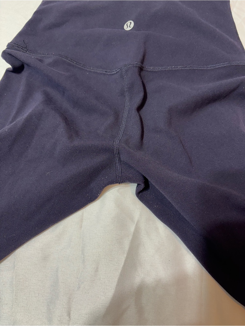 Lululemon Align High-Rise Crop 23" Leggings Black Size 4 Soft Nulu Yoga Pants - Picture 3 of 6